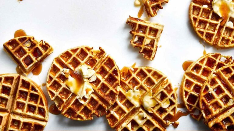 Brown Top Waffles: A Fluffy and Satisfying Breakfast