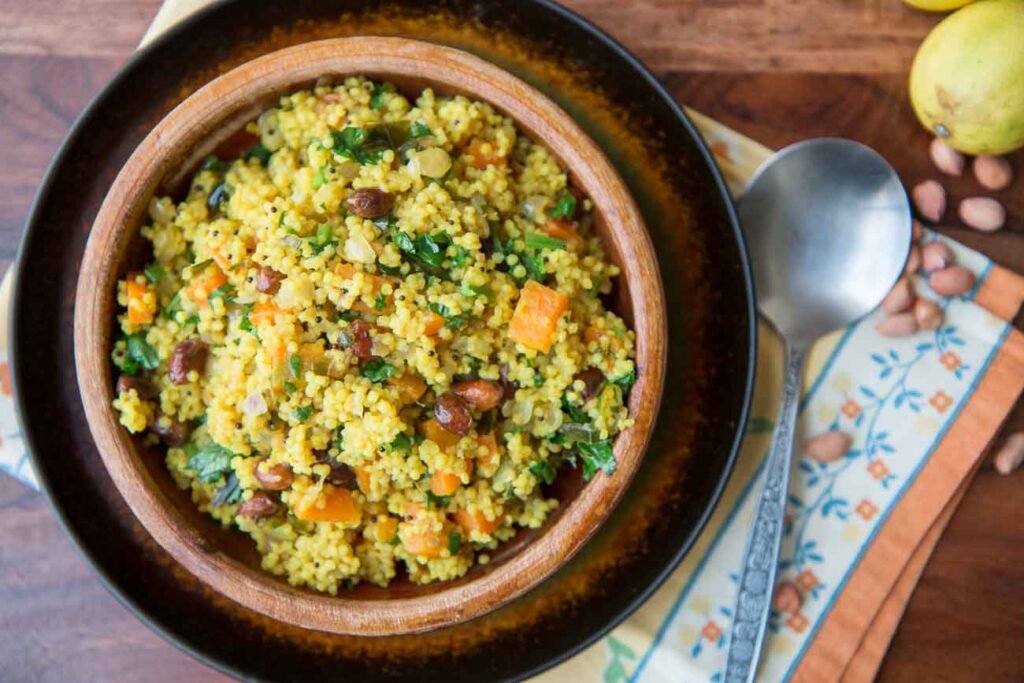 Foxtail Millet Lemon Rice: A Healthy and Refreshing One-Pot Meal